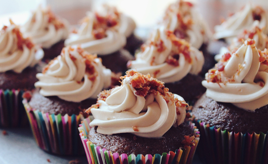 Cupcakes with frosting